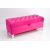 Kufer Pikowany CHESTERFIELD  Różowy / Model Q-5 Rozmiary od 50 cm do 200 cm